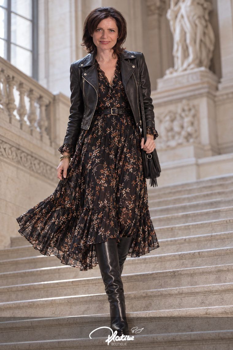 Look 04 Robe bohème – lookbook personnalisé Boutique Platine Porrentruy